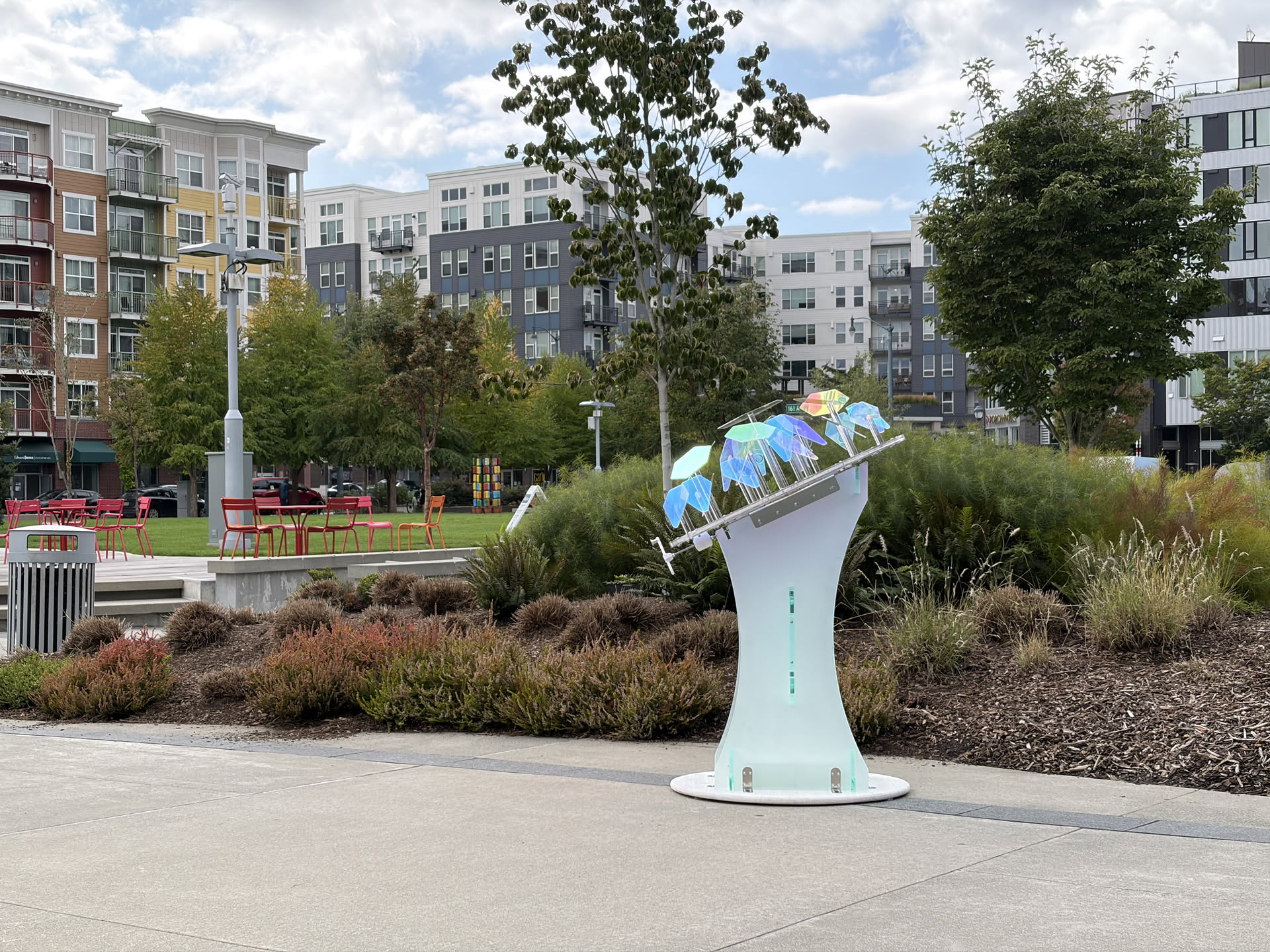 Installed in Downtown Park, Redmond